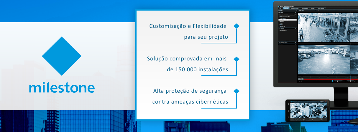 Conheça o Software VMS Milestone