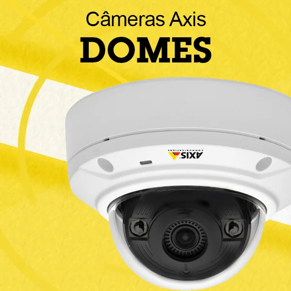 Axis Communications - Câmeras IP Domes e Minidomes