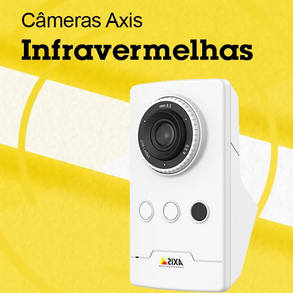 Axis Communications - Câmeras IP Infravermelhas (IR ou Infrared)