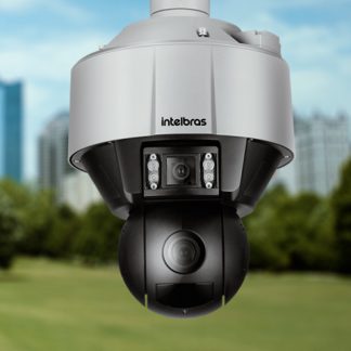 Câmera Intelbras IP com 2 PTZ e 25x de Zoom VIP 9425 Dual SD IA FT