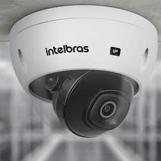 Câmera Intelbras IP de 4 MP com Starlight VIP 7450 D IA FT