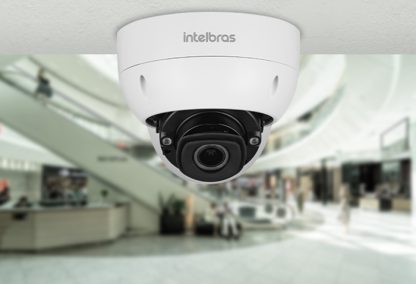 Câmera Intelbras IP de 8MP com Zoom Motorizado VIP 9840 D IA FT