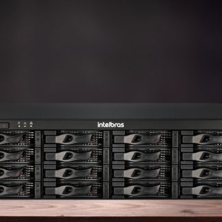 Storage Empresarial Intelbras para até 16 HDs SVS 7016 R FT