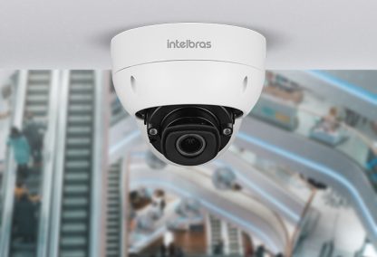 Câmera IP Intelbras Dome com Reconhecimento Facial VIP 9440 D IA FT G2