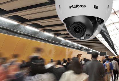 Câmera Intelbras IP Dome com Inteligência VIP 7250 D IA