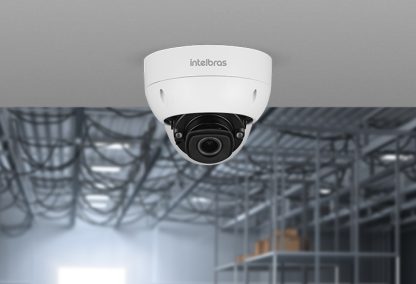 Câmera Intelbras IP Dome de 8 MP VIP 9840 D IA